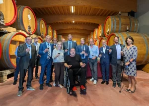 Gianfranco Vissani in visita alla Cantina di Conselve