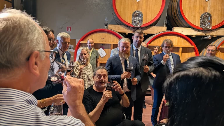 Gianfranco Vissani in visita alla Cantina di Conselve