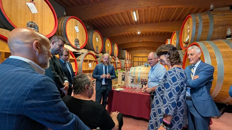 Gianfranco Vissani in visita alla Cantina di Conselve