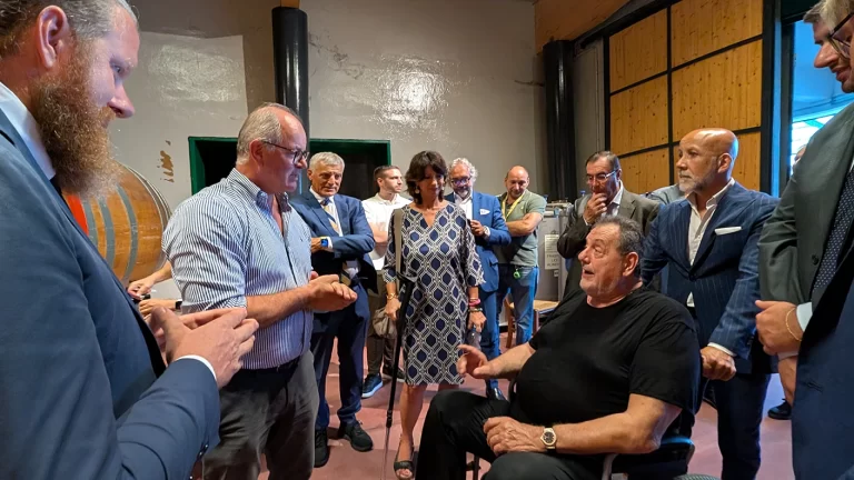 Gianfranco Vissani in visita alla Cantina di Conselve