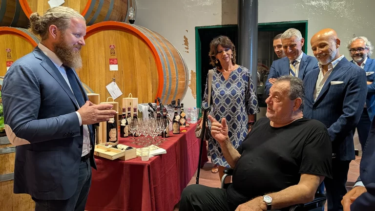 Gianfranco Vissani in visita alla Cantina di Conselve