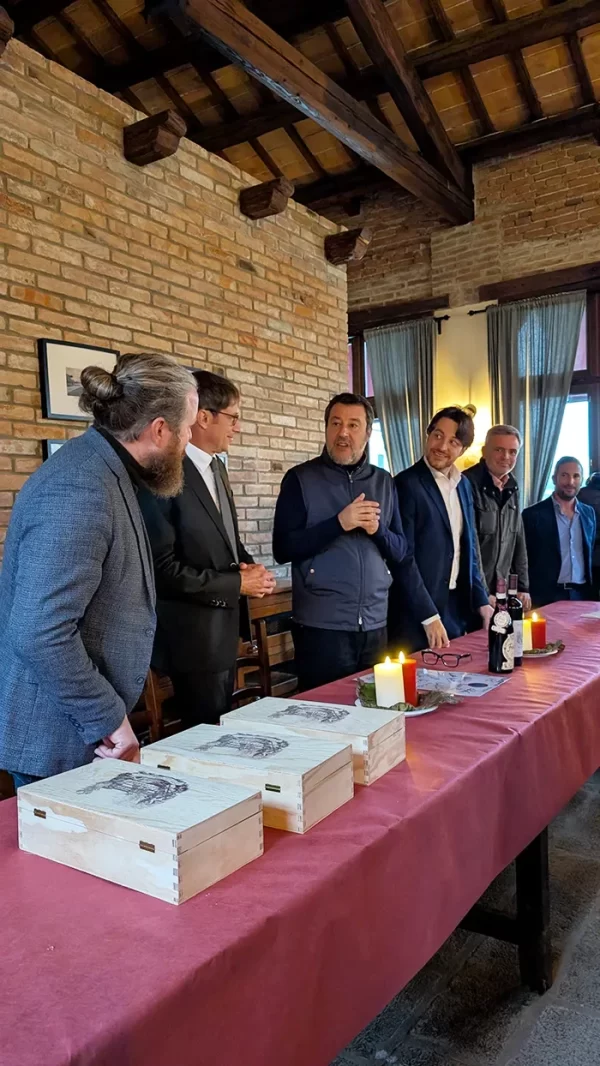 Vendemmia dei sindaci 2025 con Matteo Salvini e Alberto Stefani